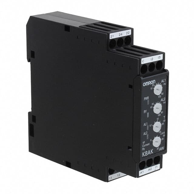 K8AK-AW2 24VAC/DC Omron Automation and Safety Moniteur - Sortie relais